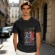 One Piece Luffy and Shanks Christmas Themed Graphic T-Shirt