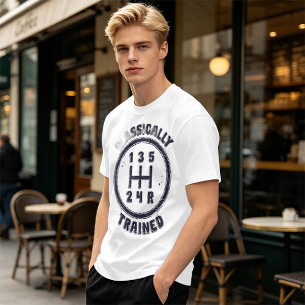 Classically Trained Manual Transmission Gear T-Shirt