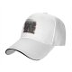 Black Baseball Cap With Ugly Christmas Style Fantasy Character Print