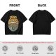 Olive Green T-Shirt With Retro Send Noods Ramen Bowl Graphic
