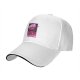 Black Baseball Cap With Pink Hjönk Tarot Style Duck Print