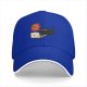 Black Baseball Cap With Funny Cat Purr My Last Email Laptop Print