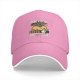 Black baseball cap with caffeine loading duck graphic