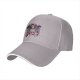 Black baseball cap with Hellfire Club The Freak graphic print