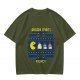 Arcade Spirits Ready Pac-Man Themed Graphic T-Shirt