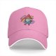 Black baseball cap with Chibi Gnome Print and Chappell Gnome Text