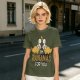 Olive T-Shirt With Cute Banana Dinosaur Love Graphic And I'm Bananas For You Text