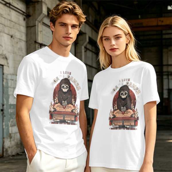 Oa Games Grim Reaper Graphic Olive T-Shirt