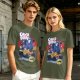 Cobra Puffs Cereal Parody T-Shirt with Villain Graphic
