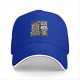 Black baseball cap with Howling Mad Tiki Lounge graphic print
