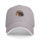 Black Baseball Cap With Goat Coffee Logo Design