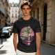 Olive T-shirt with Cartoon Cactus Free Hugs Desert Print