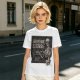Olive t-shirt with skeleton teacher and 'Everything Is Terrible' print