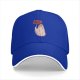 Black baseball cap with a ghost holding a 'Be Paranormal' sign