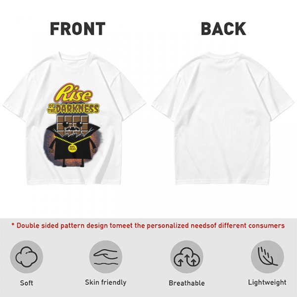 Rise of the Darkness Vampire Chocolate Bar Graphic T-Shirt