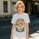 Olive T-shirt with Princess Mononoke Forest Spirit Art Print