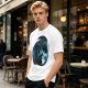 Olive T-shirt with How to Train Your Dragon Toothless and Hiccup Art