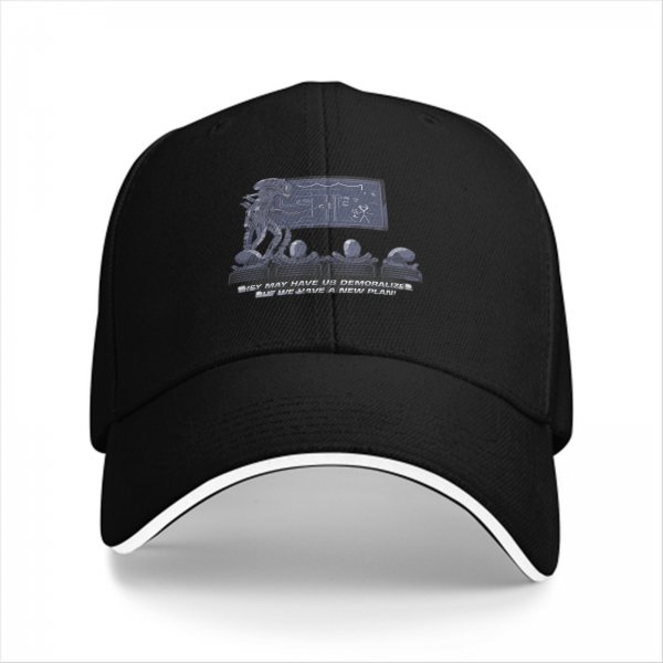 Alien classroom new plan graphic black baseball cap