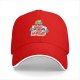 Black baseball cap with zombie 'Sorry for what I said when I was hungry' print
