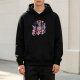 Black hoodie with 'The Freak' graphic print design
