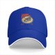 Black baseball cap with Super Dark knight graphic print