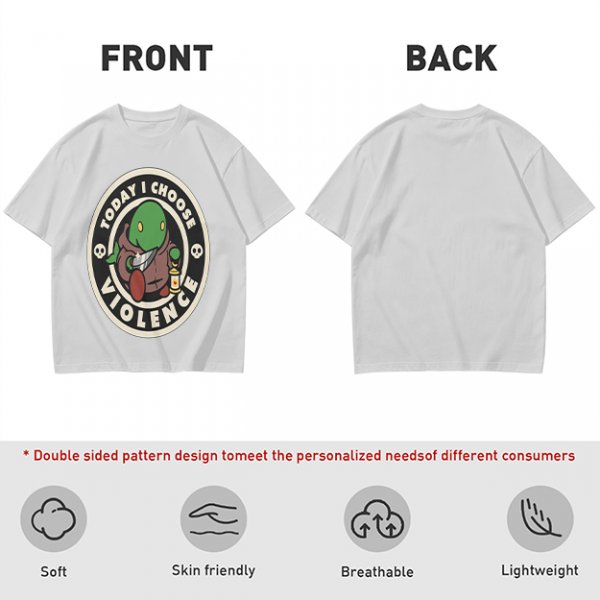 Today I Choose Violence Tonberry Graphic T-Shirt