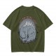Nap Now Destroy Later Sleeping Godzilla Graphic T-Shirt