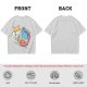 Olive T-shirt with Shiba Inu in Ramen Cup Graphic