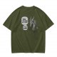 Olive Dragon Funny Sword Joke Graphic T-Shirt