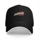 Black baseball cap with Hot Trekkies graphic print