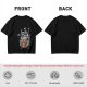 Olive T-shirt with Howl's Moving Castle Castle Print