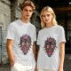 Olive Green T-Shirt With Majora's Mask Graphic Print