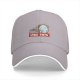 Black baseball cap with mirror and coffee graphic that says LIKE THIS