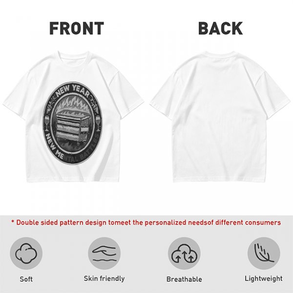Olive T-Shirt With New Year New Mental Battles Dumpster Fire Graphic