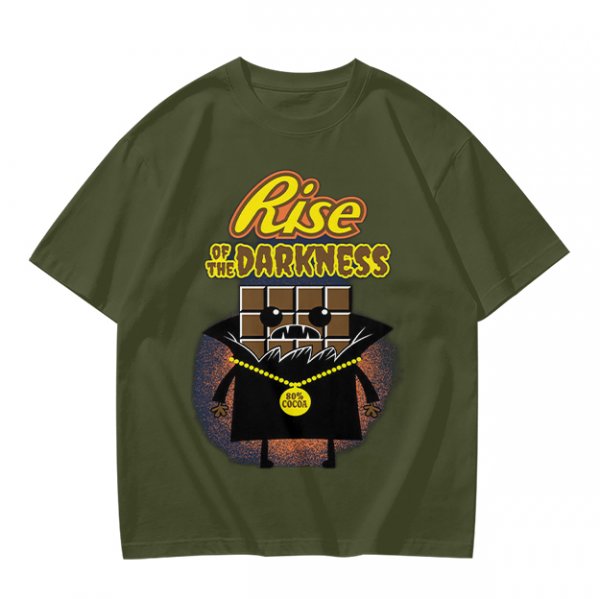 Rise of the Darkness Vampire Chocolate Bar Graphic T-Shirt