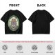 Olive green Totoro graphic t-shirt with plant a tree save the forest slogan