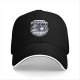 Black baseball cap with Ramen Totoro graphic print