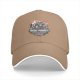 Black Baseball Cap With Japanese Ramen Themed Graphic Print