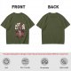 Olive Dungeons and Dragons Crit or Die Skeleton Hand D20 T-Shirt