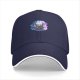 Black Baseball Cap With Toothless And Light Fury Dragon Art