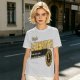 Visit the Labyrinth Themed Graphic Tee with Clock Design