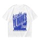 Olive t-shirt with funny yo mama's house greeting print