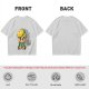 Olive T-shirt with Chibi Link from The Legend of Zelda Print