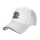 Black baseball cap with E.T. 'Get Me Out Of This Planet ASAP' print