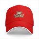 Black Baseball Cap With Cute Sushi Chef Cat Graphic