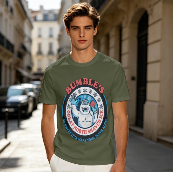 Bumble's Great North Shaved Ice Yeti Graphic T-Shirt