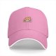 Black Baseball Cap With Cute Peeking Red Panda Graphic