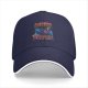 Black Baseball Cap With Skeleton Graphic And More Power Text