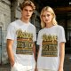 Vintage 1900s Edition Fueled By Caffeine And Sarcasm T-Shirt