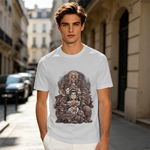 Labyrinth Goblin Throne Graphic Tee